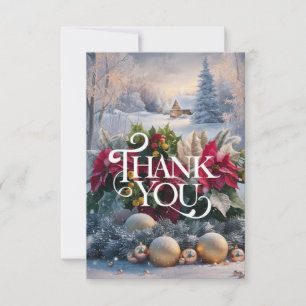 Tarjeta De Agradecimiento Bonito Felices Felices Felices Fiestas