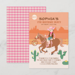 Tarjeta De Agradecimiento Bonito Noche y Fiesta de Cumpleaños