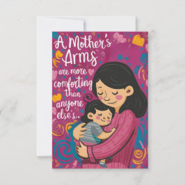 Tarjeta De Agradecimiento "Bonos eternos: Famoso saludo del Día de la Madre