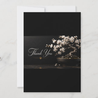 Tarjeta de agradecimiento Bonsai de Blackmere & Co