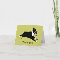 Boston Terrier Gracias (Personalizable)