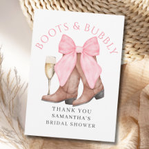 Botas de agua Bridal Shower Occidental