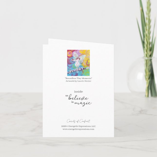 Tarjeta De Agradecimiento Boundless Tiny Moments – Greeting Card (Reverso)