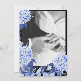 Tarjeta De Agradecimiento Bouquet floral blooming garden