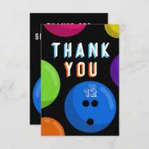 Bowling Cumpleaños fiesta Cosmic Bowling Neon Blue