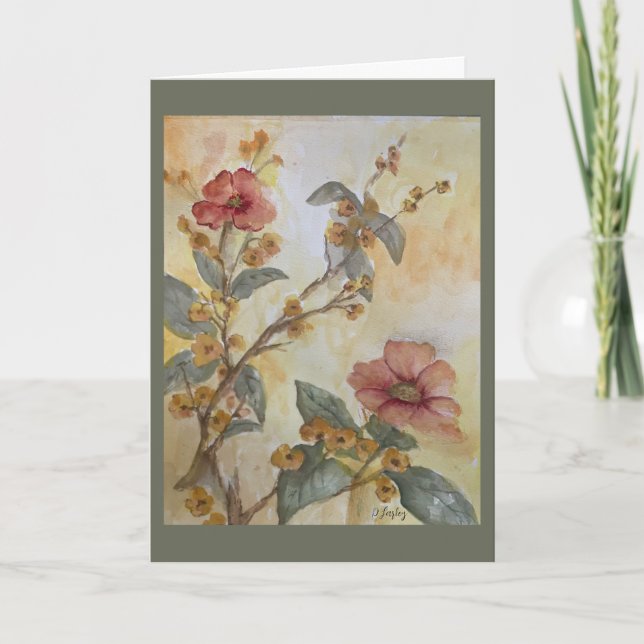 Tarjeta De Agradecimiento Brianne Notecard (Anverso)