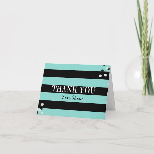 Tarjeta De Agradecimiento Bride Tiara Fiesta Shower Personal (Anverso)