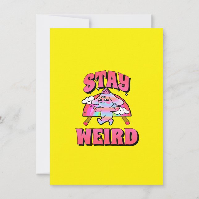 Tarjeta De Agradecimiento Bright Yellow Wallpaper | Bold Minimalist Design (Anverso)