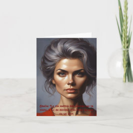 Tarjeta De Agradecimiento Briller Malgré Tout, carte pour tous