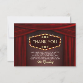 Tarjeta De Agradecimiento Broadway Bat Mitzvah