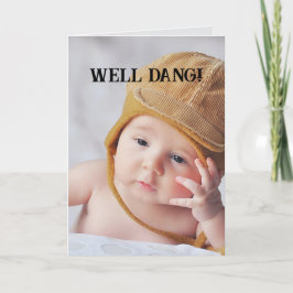 TARJETA DE AGRADECIMIENTO BUENO, DANG BELATED BIRTHDAY CARTA