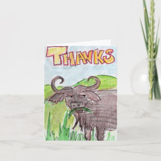 Tarjeta De Agradecimiento Buffalo Thankyou