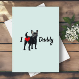 Tarjeta De Agradecimiento Bulldog francés gracioso del Día del Mascota Perro