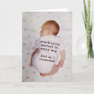Tarjeta De Agradecimiento BUNDLE OF JOY Greeting Card