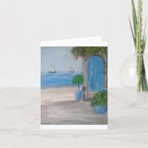 Tarjeta De Agradecimiento Bungalow Beach