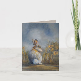 Tarjeta De Agradecimiento Bunny