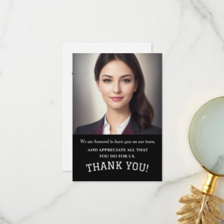 Tarjeta De Agradecimiento Business Gracias, Compañía Gracias