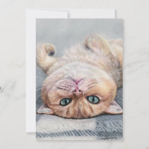 Tarjeta De Agradecimiento ButterBiscuit 5"x7" Notecard plano