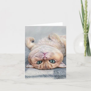 Tarjeta De Agradecimiento ButterBiscuit plegado 4"x5.6"
