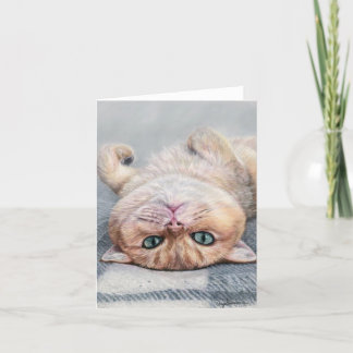 Tarjeta De Agradecimiento ButterBiscuit plegado 4"x5.6"