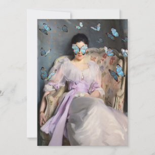 Tarjeta de agradecimiento Butterfly Dreams II