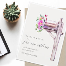 Buzón de correo con flores rosadas vivos Hemos cam