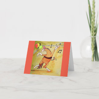 Tarjeta De Agradecimiento Caballo de cumpleaños