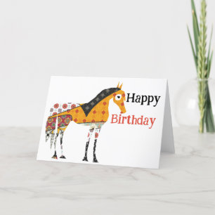 Tarjeta De Agradecimiento Caballo popular