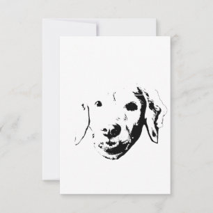 Tarjeta De Agradecimiento Cachorro Brillante Gracias