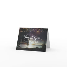 Cadena de luces Beach Sunset Boda Gracias