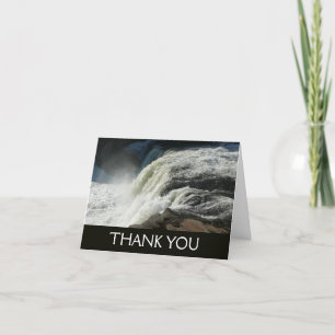Tarjeta De Agradecimiento Cae Ohiopyle en Pensilvania