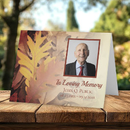 Tarjeta De Agradecimiento Caída pintada deja simpatía por el funeral