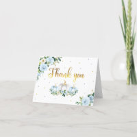 Calabaza Baby Shower Boy Cae Calabaza Azul