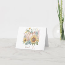 Calabaza pastel y floral boho personalizada