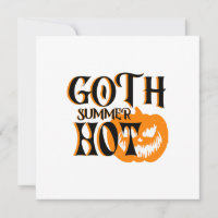 Calabaza sonriente de terror del verano gótico cal