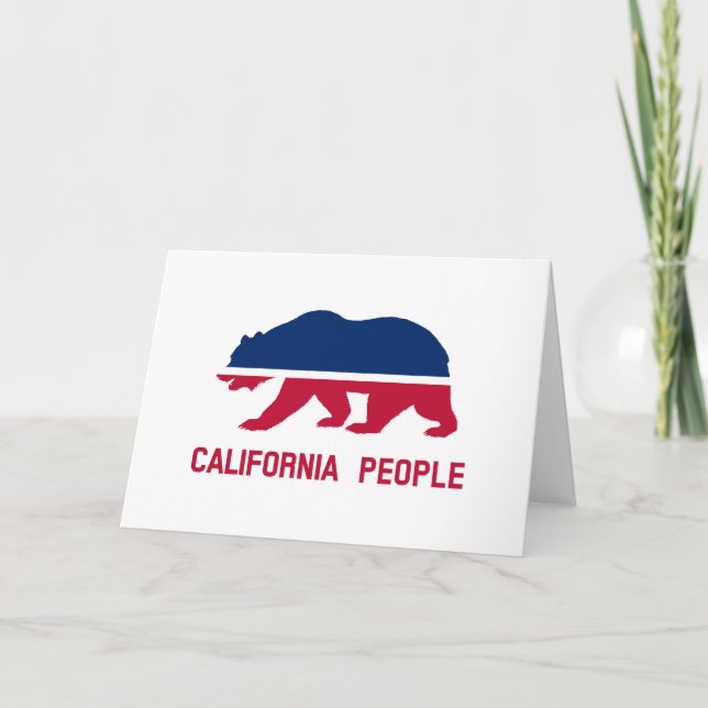 Tarjeta De Agradecimiento California (Anverso)