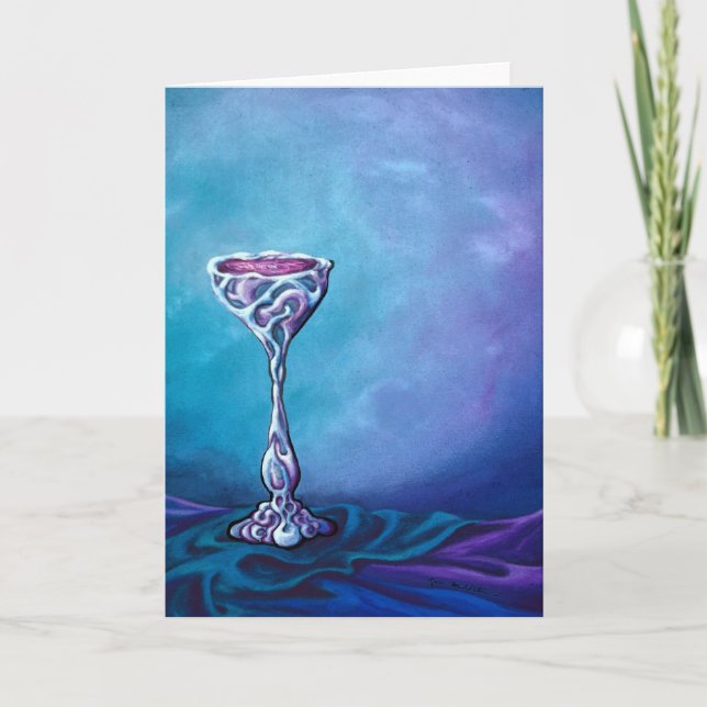 Tarjeta De Agradecimiento Cáliz (Anverso)