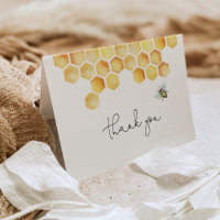 Tarjeta de agradecimiento CALLA Honey Bee