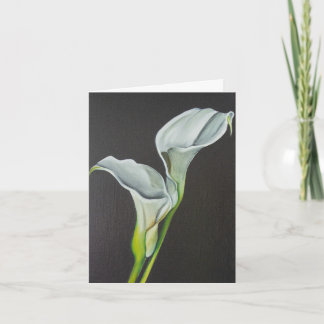Tarjeta De Agradecimiento Calla Lily Card