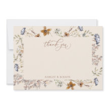 Calligrafía de Flores salvajes Crema acuarela