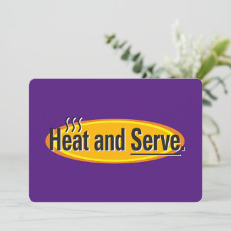 Tarjeta De Agradecimiento Calor y servicio de texto negro Gfx