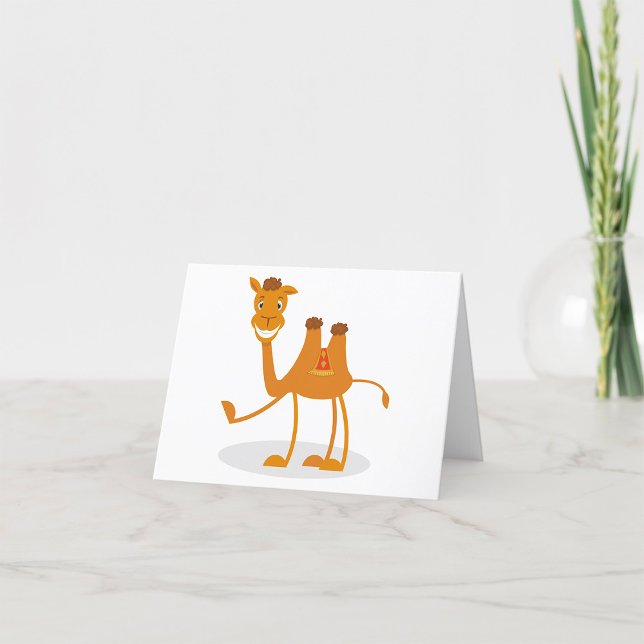 Tarjeta De Agradecimiento Camel divertido (Subido por el creador)