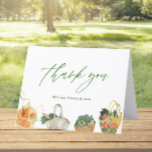 Tarjeta De Agradecimiento Campesinos Comerciales Ducha De Novias Doblada<br><div class="desc">Campesinos Mercado Ducha De Novias Dobladas Gracias Cartas</div>