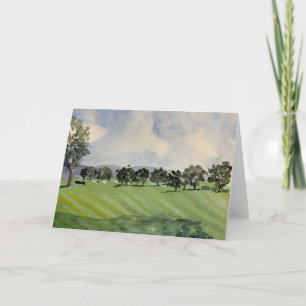 Tarjeta De Agradecimiento Campo de golf n° 3 de Brookside