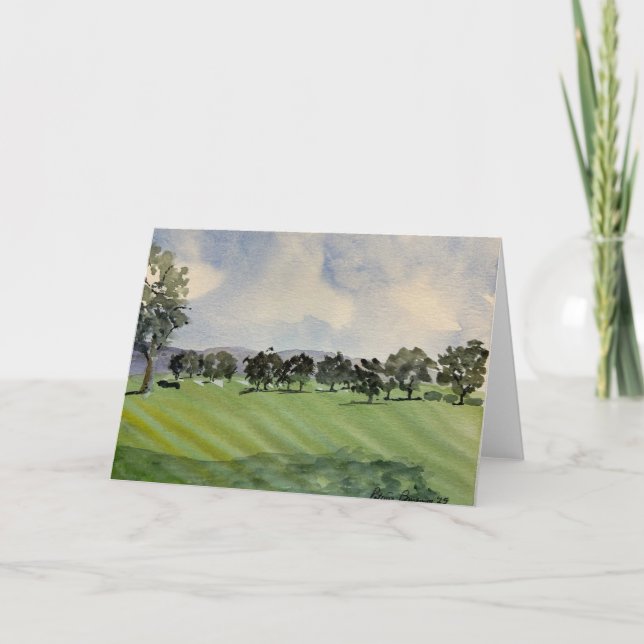 Tarjeta De Agradecimiento Campo de golf n° 3 de Brookside (Anverso)
