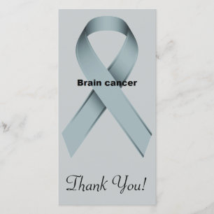 Tarjeta De Agradecimiento Cáncer de cerebro