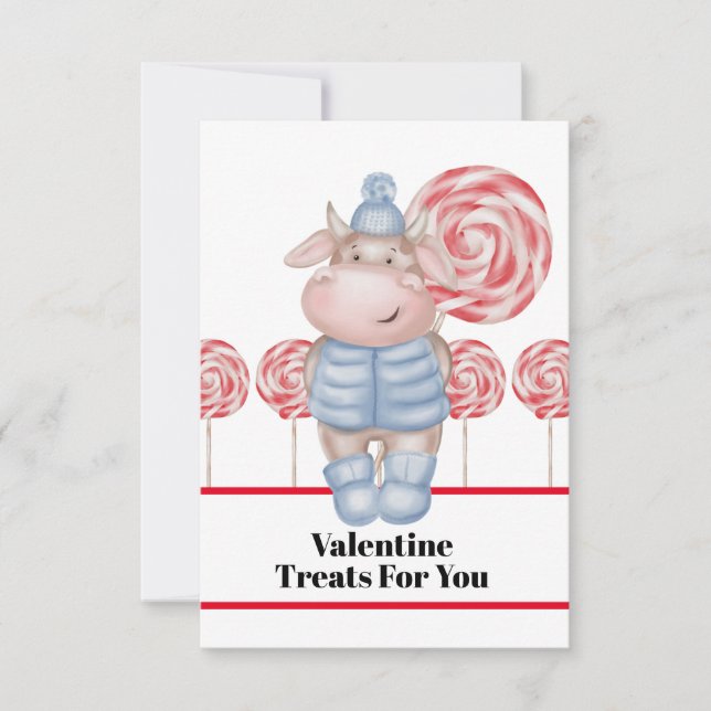 Tarjeta De Agradecimiento Candy Trates Sólo Para Ventiladores (Anverso)