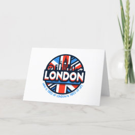 Tarjeta De Agradecimiento Cansado de Londres
