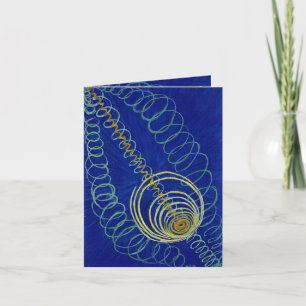Tarjeta De Agradecimiento Caos primordial de Hilma af Klint