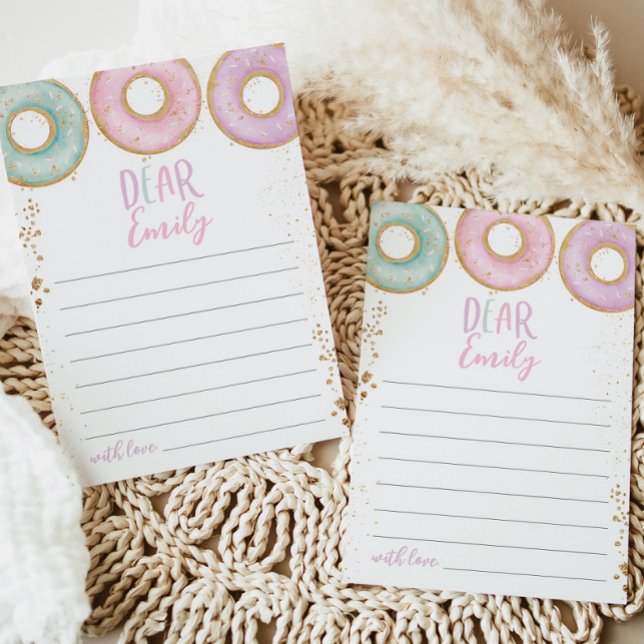 Tarjeta De Agradecimiento Cápsula del Mensaje de Cumpleaños Donut Grow Up Aq (Subido por el creador)